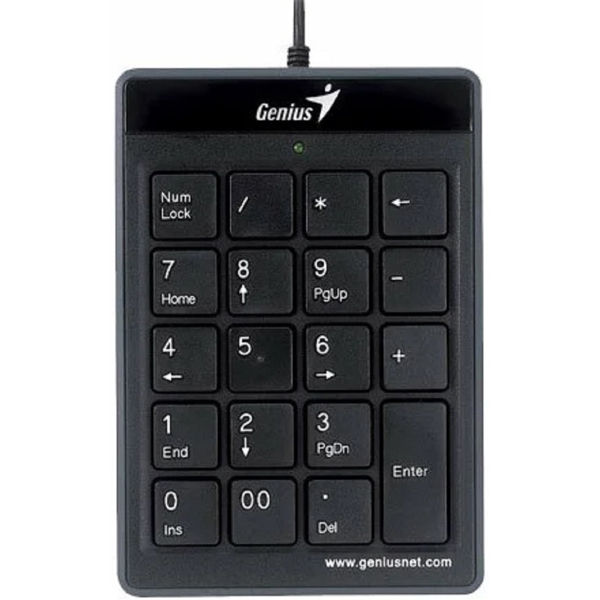 Genius NumPad 110, Wired, USB, Keyboard, Black