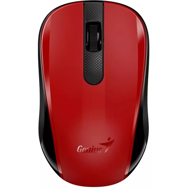 Genius NX-8008S, Wireless, USB, Mouse, Red