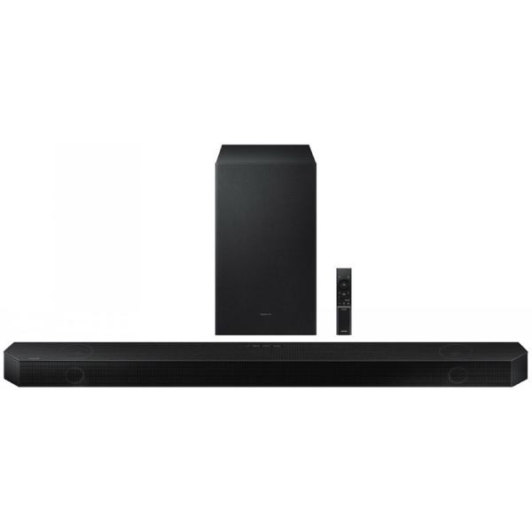 სახლის კინოთეატრი Samsung HW-Q700B/RU, 37W, Bluetooth, Wi-Fi, Soundbar, Black