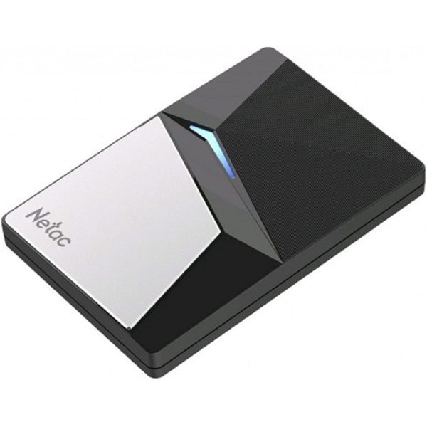 Netac NT01Z7S-480G-32BK, 480GB, External SSD, 1.8'', USB 3.2 Gen 2, Black/Gray