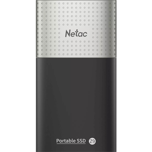 Netac NT01Z9-250G-32BK, 250GB, External SSD, USB-3.2, USB Type-C, Black