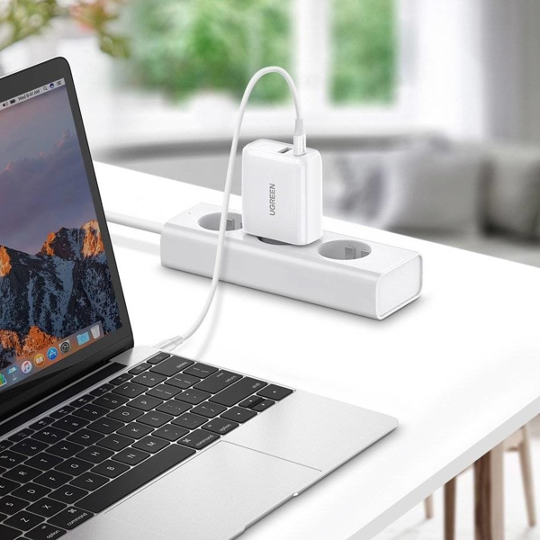 UGREEN CD170 (60468), 38W, USB, Type-C, White