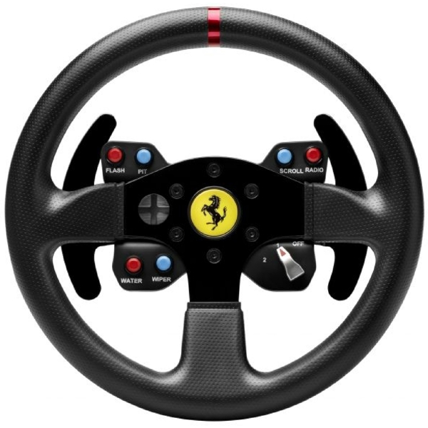 კომპიუტერული საჭე Thrustmaster Ferrari GTE F458, PS3, PS4, Xbox One, PC, Racing Wheel, Black