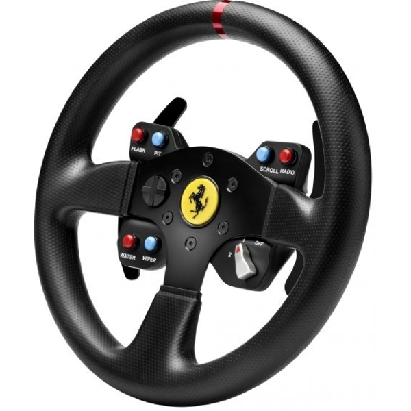 კომპიუტერული საჭე Thrustmaster Ferrari GTE F458, PS3, PS4, Xbox One, PC, Racing Wheel, Black