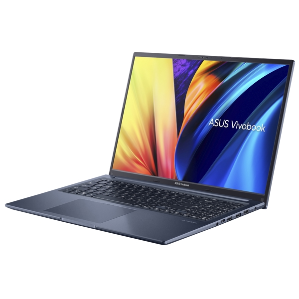 ნოუთბუქი Asus X1503ZA-L1493 Vivobook 15X, 15.6", i3- 1220P, 16GB, 512GB SSD, Integrated, Blue