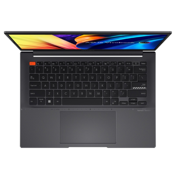 ნოუთბუქი Asus M3402RA-KM009 Vivobook S 14, 14", Ryzen 7-6800H, 16GB, 512GB SSD, Integrated, Black