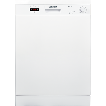 ჭურჭლის სარეცხი მანქანა Vestfrost VFA2WFS606, 57Dba, Dishwasher, White