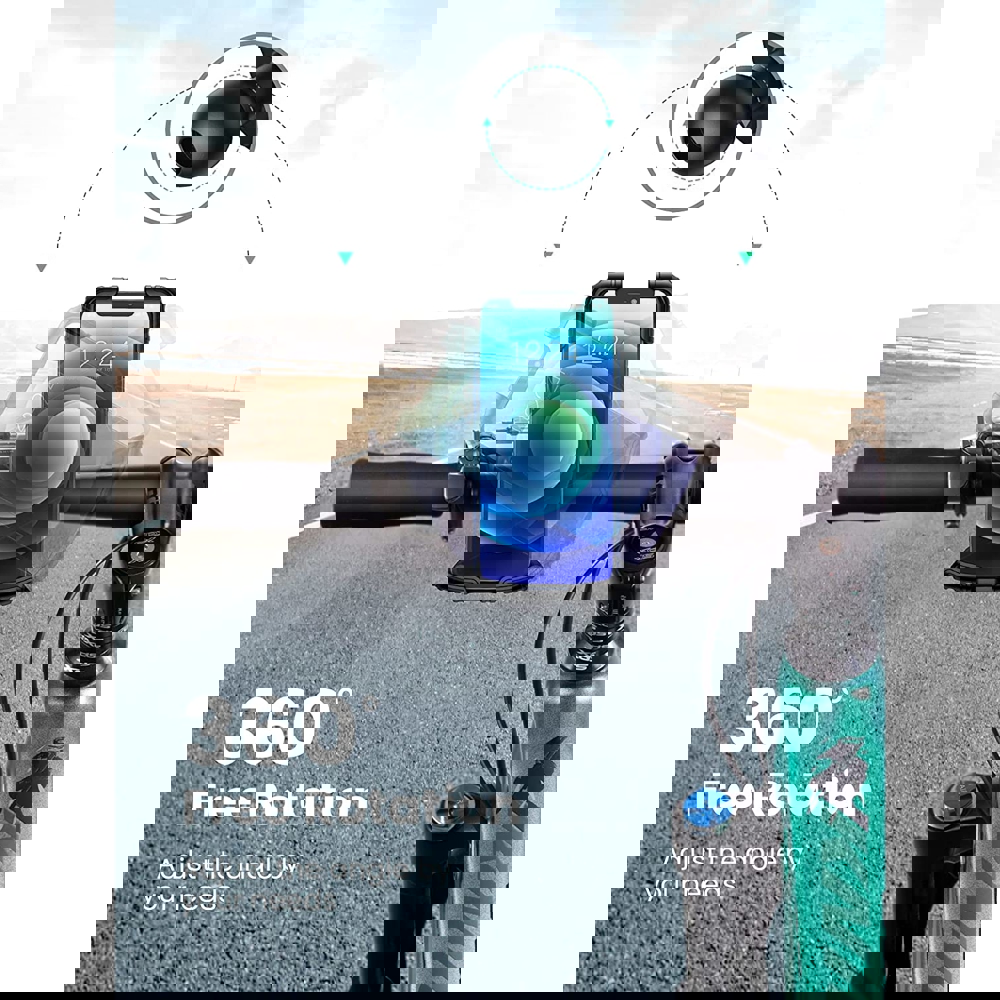 მობილურის დამჭერი UGREEN LP494 (60548), Bike Mount Phone Holder, Black