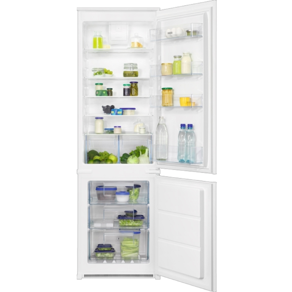 ჩასაშენებელი მაცივარი Zanussi ZNHR18FS1, A++, 253L, 36Db, No Frost, Built-in Refrigerator, White