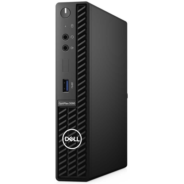 პერსონალური კომპიუტერი Dell OptiPlex 3090 MFF, i3-10105T, 8GB, 256GB SSD, Integrated, Black