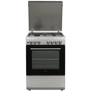 გაზქურა Vox GTR 6315 IX, 3 Gas, Oven, Stainless Steel