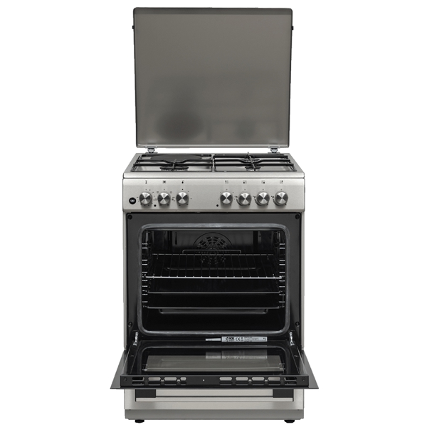 Vox GTR 6315 IX, 3 Gas, Oven, Stainless Steel