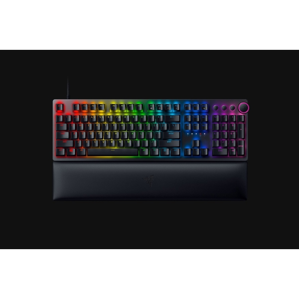 Razer RZ03-03931300-R3R1 Huntsman V2, Wired, RGB, USB, Gaming Keyboard, Black