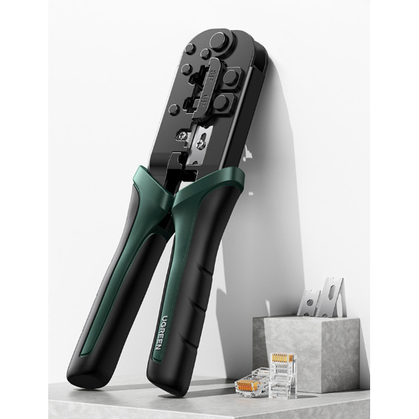 ჯეკმეიკერი UGREEN NW168 (10952), Crimping Tool, Black/Green