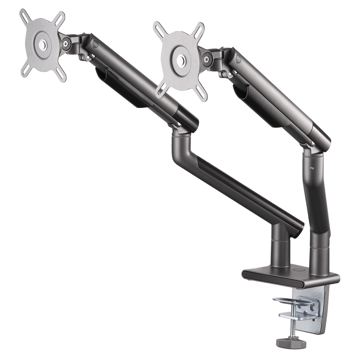 2E 2EdgeIF2, 17"-32″, Dual Monitor Mount, Silver