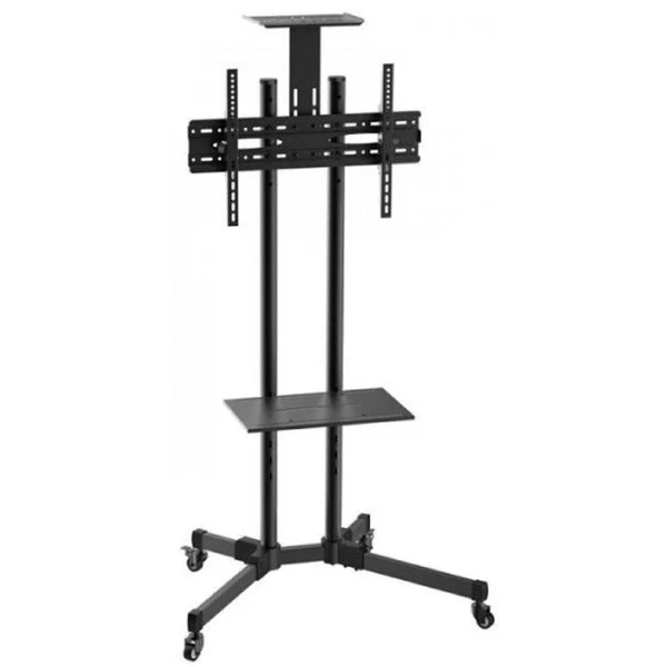 ტელევიზორის სადგამი 2E 2EcartVCS Toifkaa, 37"-70", TV Stand, Black