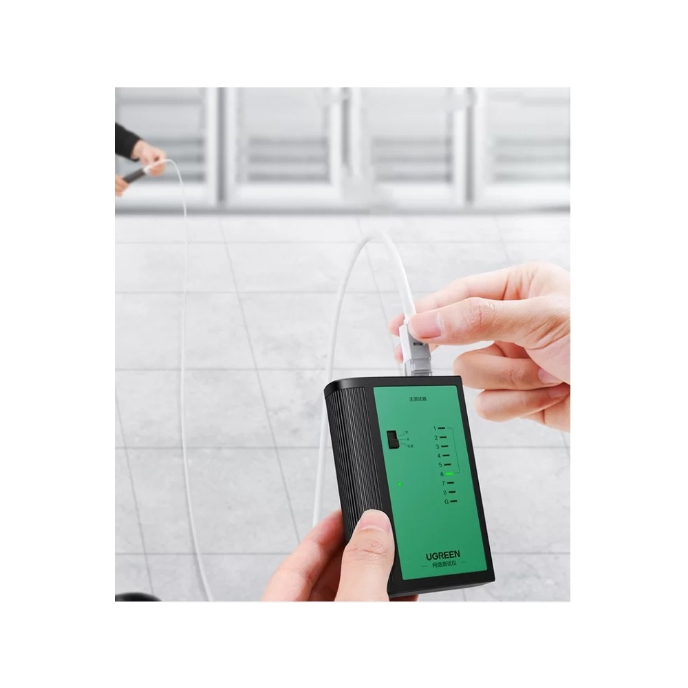 ქსელის ტესტერი UGREEN NW167 (10950), Cable Tester, Green