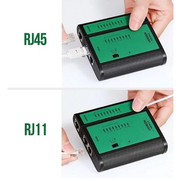 ქსელის ტესტერი UGREEN NW167 (10950), Cable Tester, Green