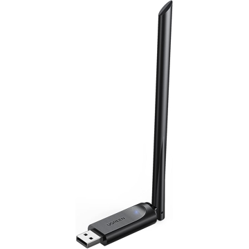 Wi-Fi ადაპტერი UGREEN CM496 (90339), Wifi Adapter, Black