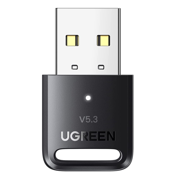 Bluetooth ადაპტერი UGREEN CM591 (90225), USB Bluetooth 5.3 Adapter, Black