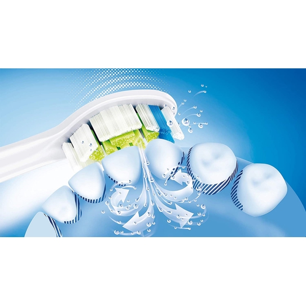 ელექტრო კბილის ჯაგრისი Philips HX6851/34, 2 Pack Electric Tooth Brush, White, Blue