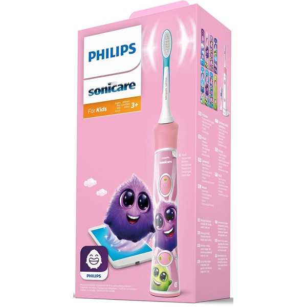 ელექტრო კბილის ჯაგრისი Philips HX6352/42, Electric Tooth Brush, Pink/White