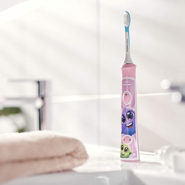 ელექტრო კბილის ჯაგრისი Philips HX6352/42, Electric Tooth Brush, Pink/White