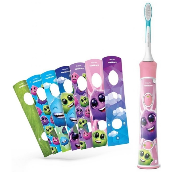 ელექტრო კბილის ჯაგრისი Philips HX6352/42, Electric Tooth Brush, Pink/White