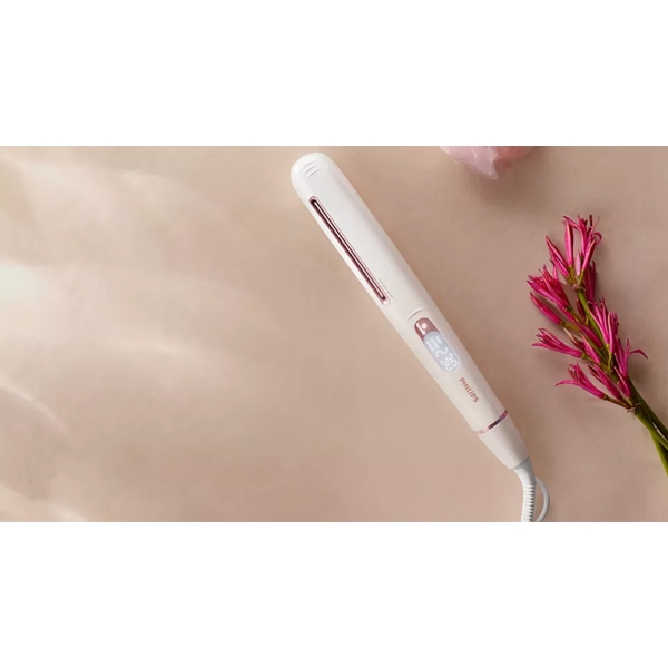 თმის უთო Philips BHS830/00, Hair Straightener, White