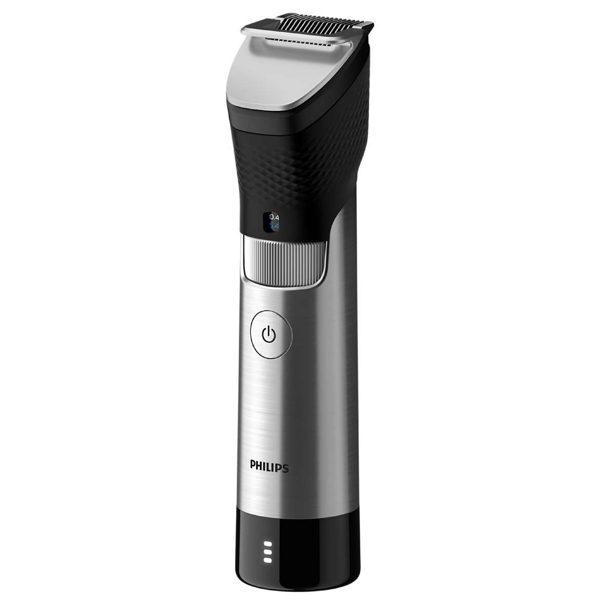 წვერსაპარსი Philips BT9810/15, Beard Trimmer, Silver