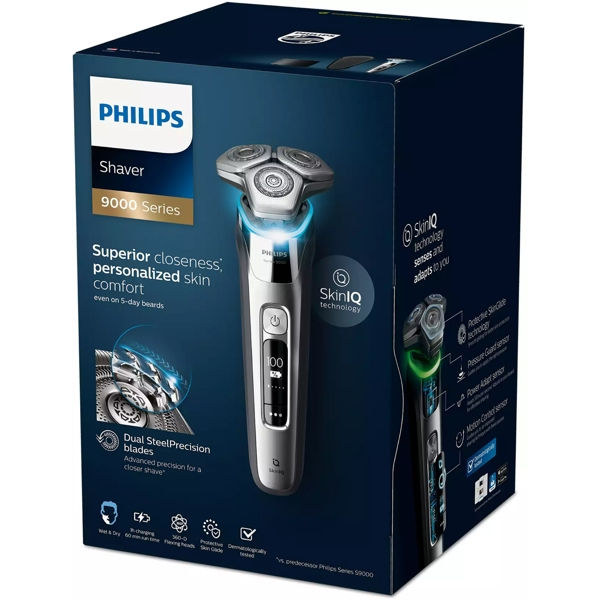 წვერსაპარსი Philips S9985/50, Electric Shaver, Black