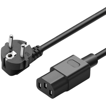 UGREEN 15364, Power Extension Cable, 2m, Black