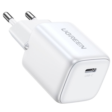 UGREEN Charger Type-c CD318 (15324) Nexode Mini, 20W, Single port, USB-C, White