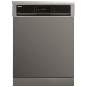 Vestel DWA1D5BOX, A++, 49Db, Half Built-in Dishwasher, Black/Silver