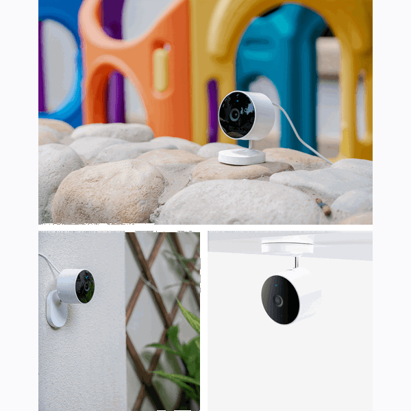 ვიდეო სათვალთვალო კამერა Xiaomi BHR6398GL AW200, Wireless, Outdoor Security Camera, 1080P, White