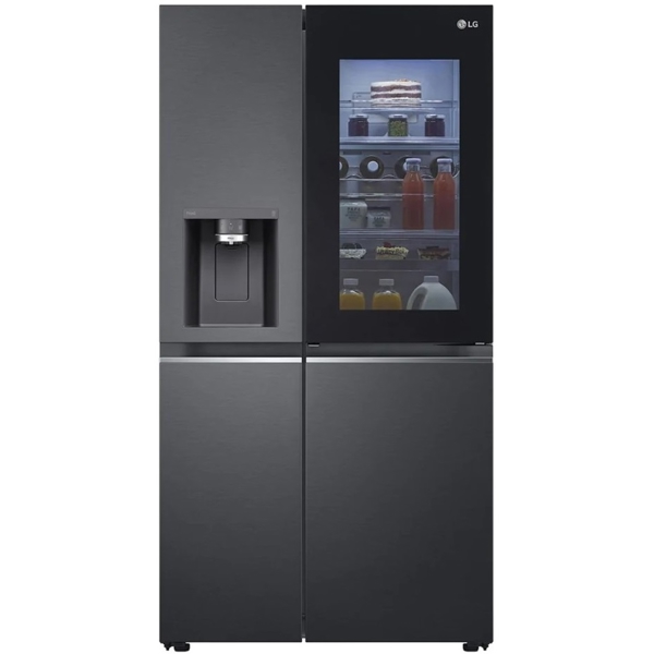 მაცივარი LG GR-X267CQES.AMCQMER, 617L, A++, Refrigerator, Black