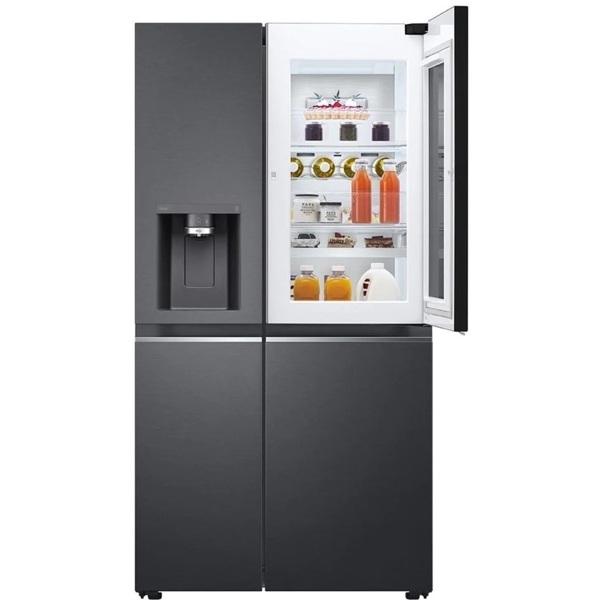 მაცივარი LG GR-X267CQES.AMCQMER, 617L, A++, Refrigerator, Black