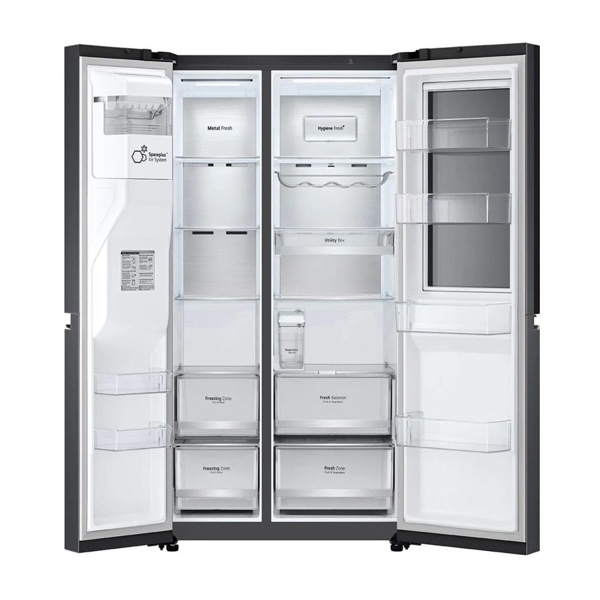 მაცივარი LG GR-X267CQES.AMCQMER, 617L, A++, Refrigerator, Black