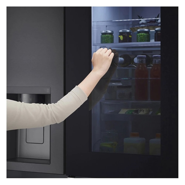 მაცივარი LG GR-X267CQES.AMCQMER, 617L, A++, Refrigerator, Black