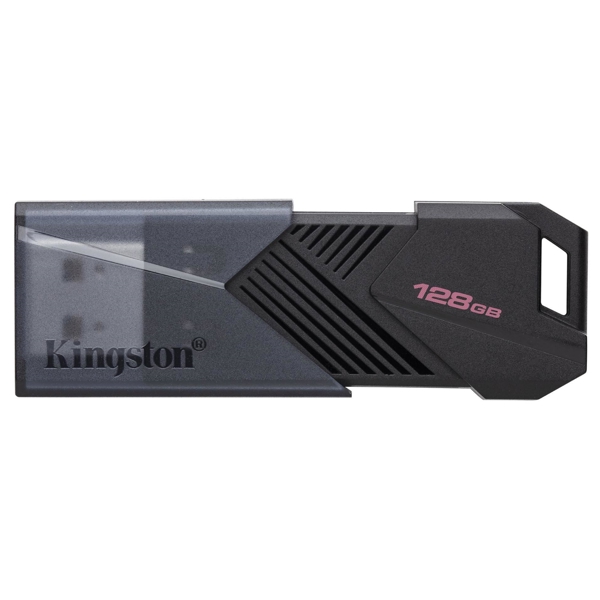 USB ფლეშ მეხსიერება Kingston DTXON/128GB, 128GB, USB 3.2, Black