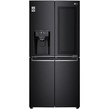 მაცივარი LG GR-X29FTQEL.AMCQMEA, 570L, A, Refrigerator, Black