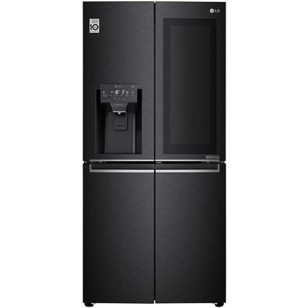 მაცივარი LG GR-X29FTQEL.AMCQMEA, 570L, A, Refrigerator, Black