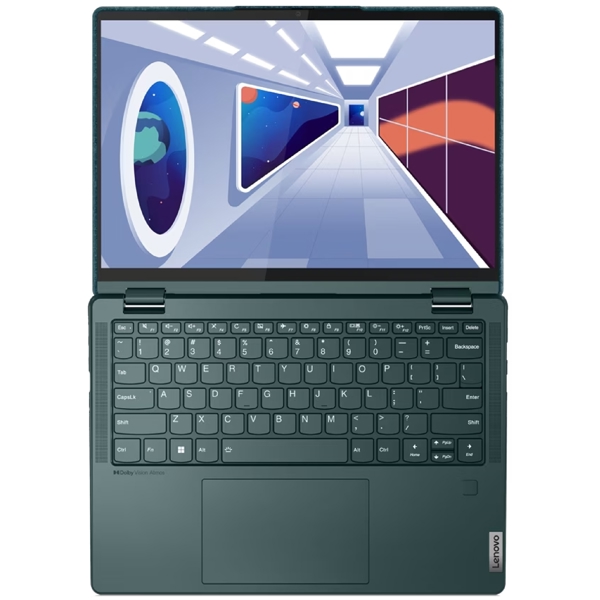 ნოუთბუქი Lenovo 83B2005CRK Yoga 6, 13.3", Ryzen 7-7730U, 16GB, 1TB SSD, Integrated, W11, Dark Teal