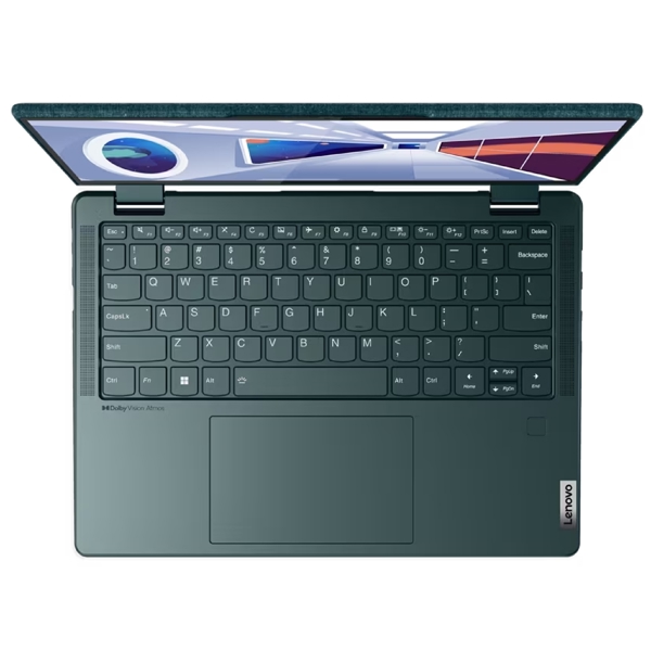 ნოუთბუქი Lenovo 83B2005CRK Yoga 6, 13.3", Ryzen 7-7730U, 16GB, 1TB SSD, Integrated, W11, Dark Teal