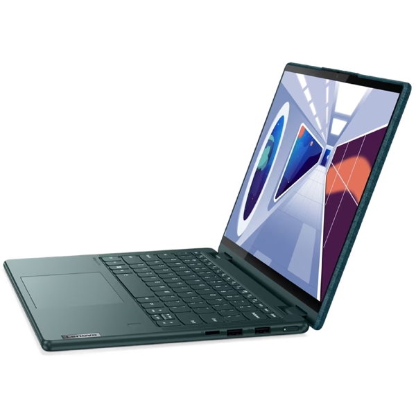 ნოუთბუქი Lenovo 83B2005CRK Yoga 6, 13.3", Ryzen 7-7730U, 16GB, 1TB SSD, Integrated, W11, Dark Teal