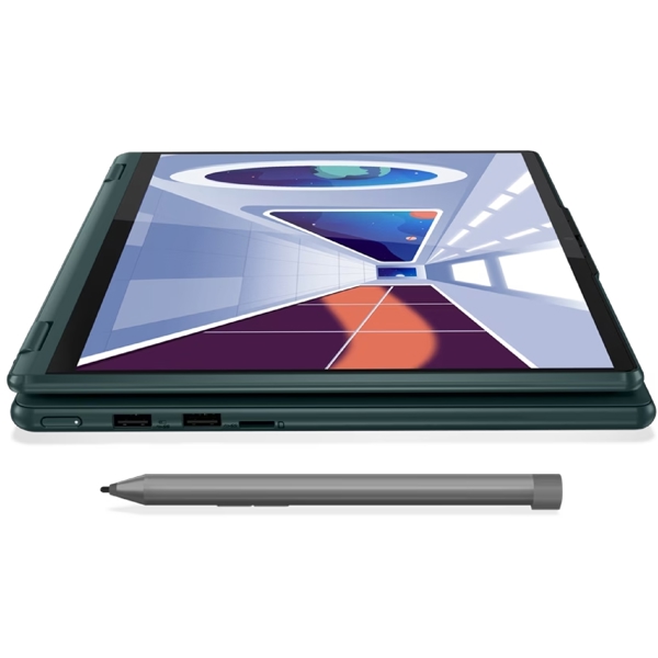 ნოუთბუქი Lenovo 83B2005CRK Yoga 6, 13.3", Ryzen 7-7730U, 16GB, 1TB SSD, Integrated, W11, Dark Teal