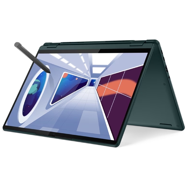 ნოუთბუქი Lenovo 83B2005CRK Yoga 6, 13.3", Ryzen 7-7730U, 16GB, 1TB SSD, Integrated, W11, Dark Teal