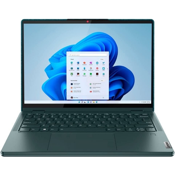 ნოუთბუქი Lenovo 83B2005CRK Yoga 6, 13.3", Ryzen 7-7730U, 16GB, 1TB SSD, Integrated, W11, Dark Teal