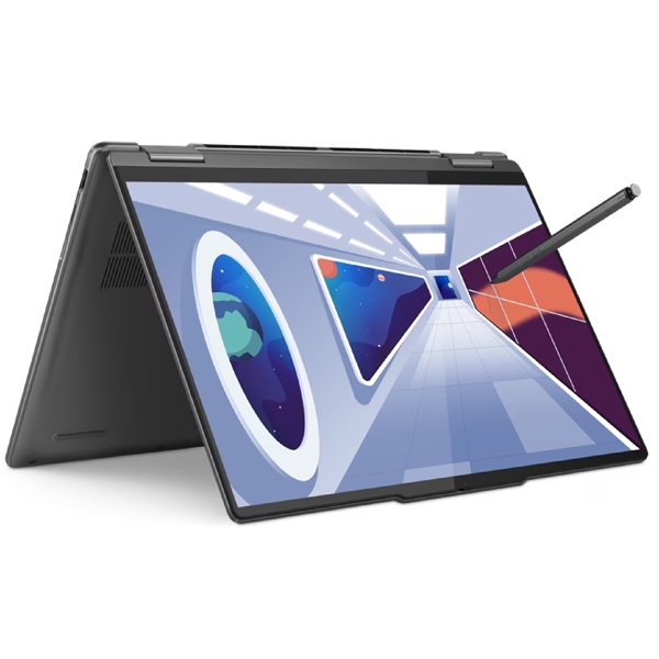 ნოუთბუქი Lenovo 82YM0046RK Yoga 7, 14", Ryzen 7- 7735U, 16GB, 1TB SSD, Integrated, W11, Storm Grey