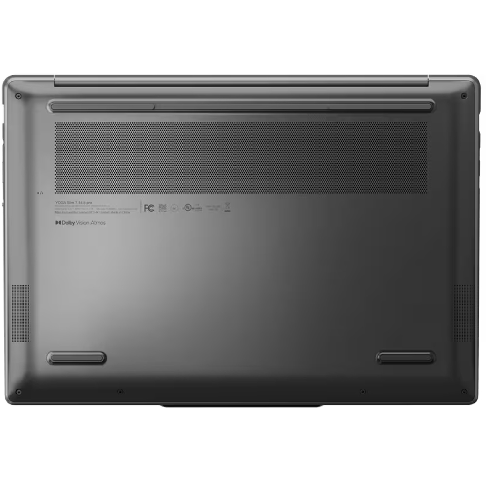 ნოუთბუქი Lenovo 83AU002HRK Yoga Pro 7, 14.5", Ryzen 5- 7535HS, 16GB, 512GB SSD, Integrated, W11, Storm Grey